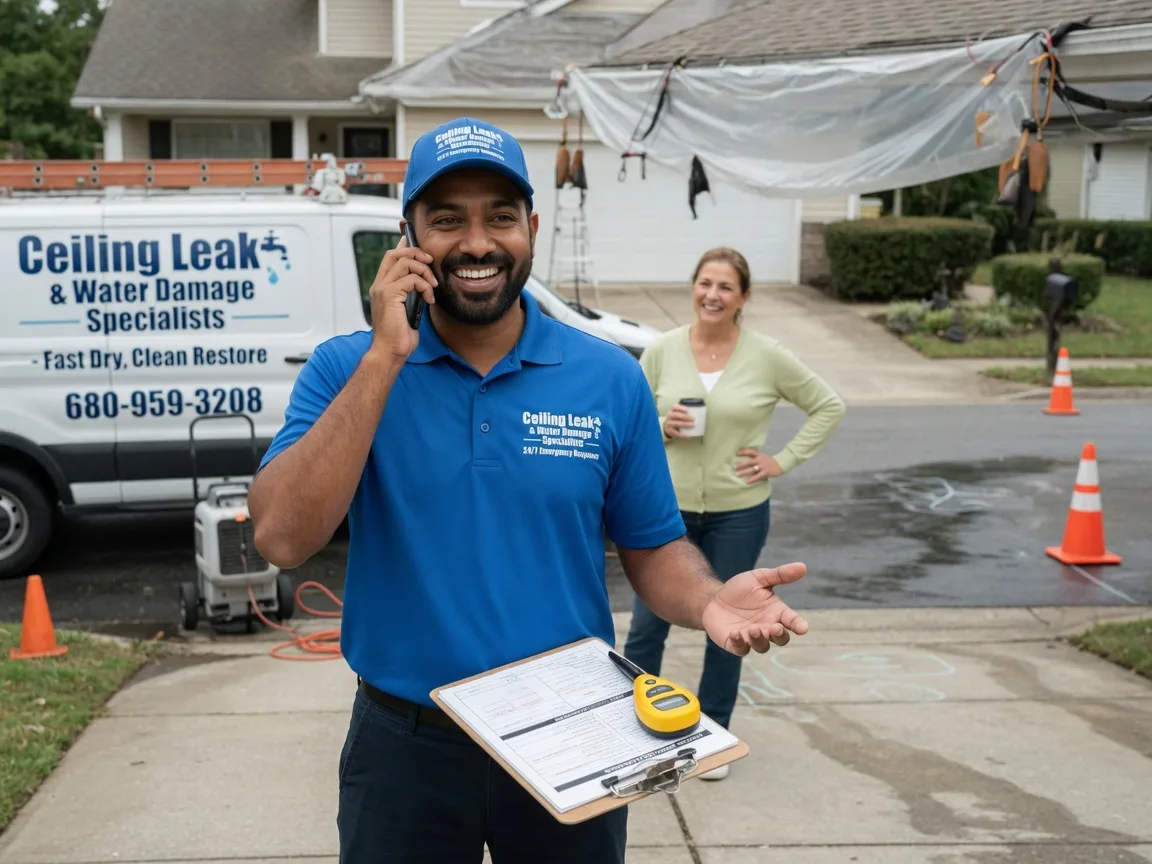 Ceiling Leak Cleanup Great Neck, NY FAQs